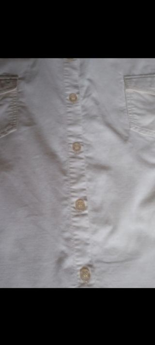 Camiseta Micropana  beige claro ,Talla M. Zara. 
