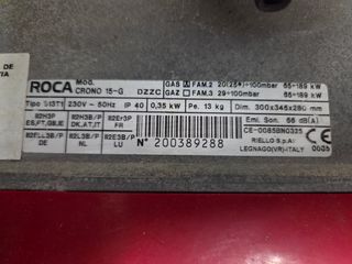 Quemador Gas Baxi Crono 15 G