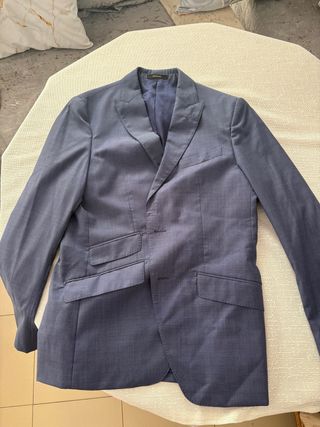 Traje Massimo Dutti Azul