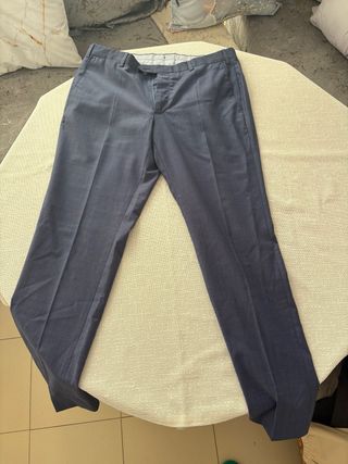 Traje Massimo Dutti Azul