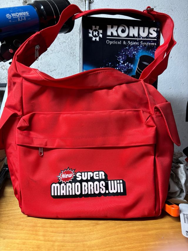 Borsa rossa Super Mario Bros Wii