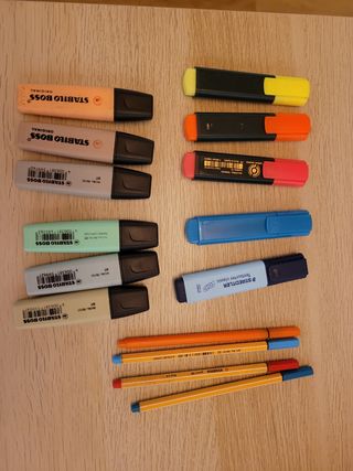Evidenziatori e penne Stabilo Boss