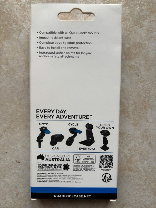 Cover Quad Lock iPhone 15 Plus