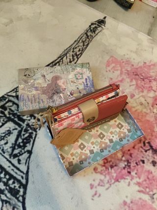 Cartera mujer multicolor