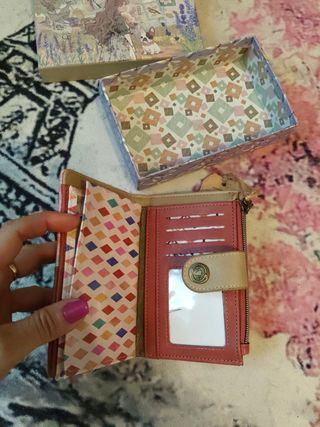 Cartera mujer multicolor