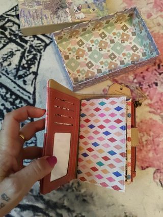 Cartera mujer multicolor