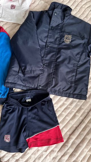 Chaqueta infantil azul