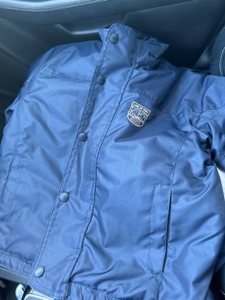 Chaqueta infantil azul