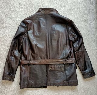 Chaqueta de Piel Massimo Dutti Talla L