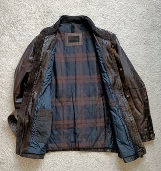 Chaqueta de Piel Massimo Dutti Talla L
