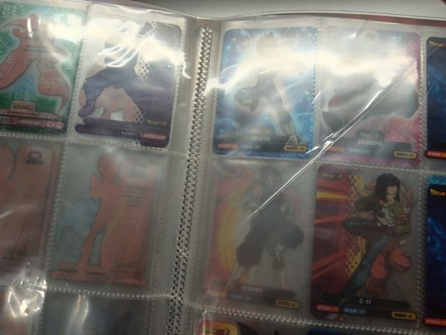 Album Lamicards Dragon Ball Super incompleto