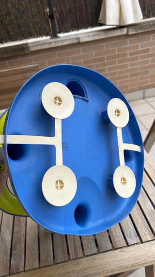 Asiento de bañera para bebé azul