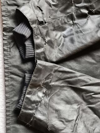 CHAQUETON "BARBOUR" AZUL  MOD. BEDALE JAKET T-42