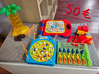 Lote de juegos de mesa infantiles