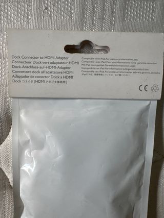 Adaptador HDMI para iPad