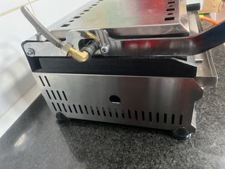 Plancha de gas profesional