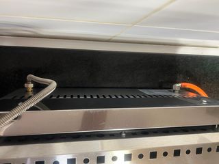 Plancha de gas profesional