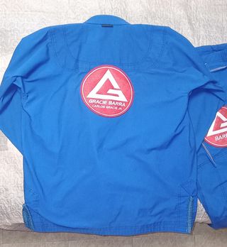 Kimono Gracie Barra Jiu Jitsu Azul Talla A2