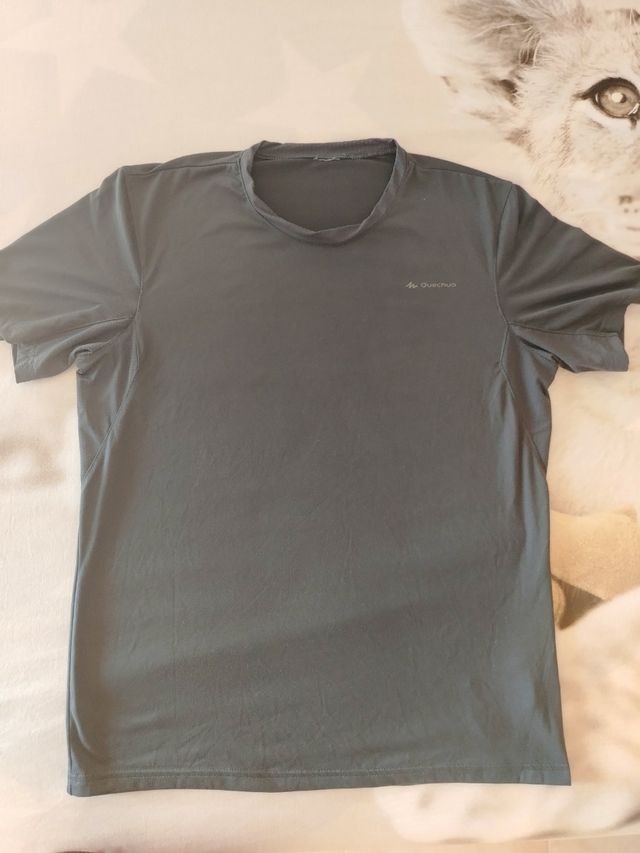 T-shirt Quechua Grigia