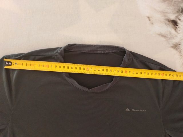 T-shirt Quechua Grigia