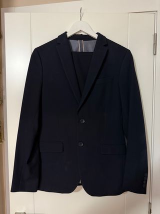 Traje Negro Zara
