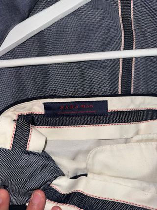 Traje Negro Zara