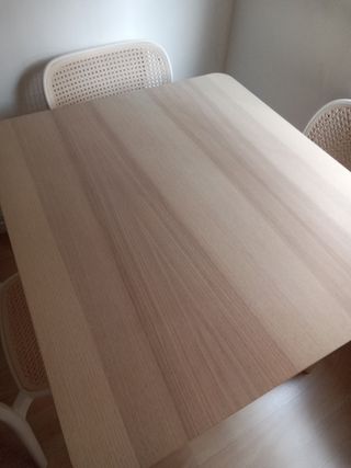 Mesa Nórdica Madera Beige