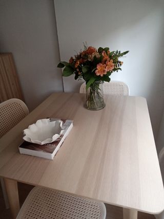 Mesa Nórdica Madera Beige