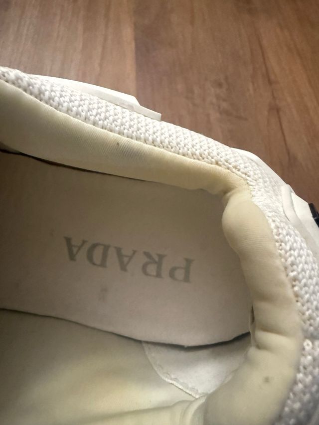 Scarpe da ginnastica Prada bianche