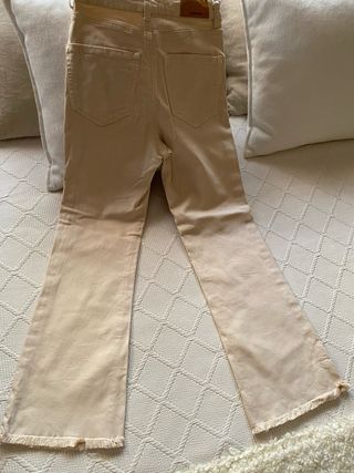 Pantalón Stradivarius Beige Talla 34