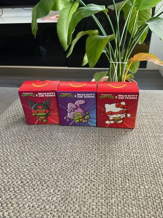 Muñeco Tortugas Ninja x Hello Kitty