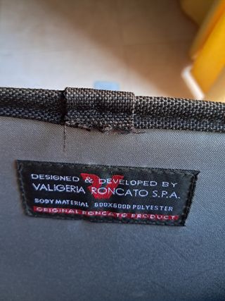 Maletín de trabajo Roncato negro