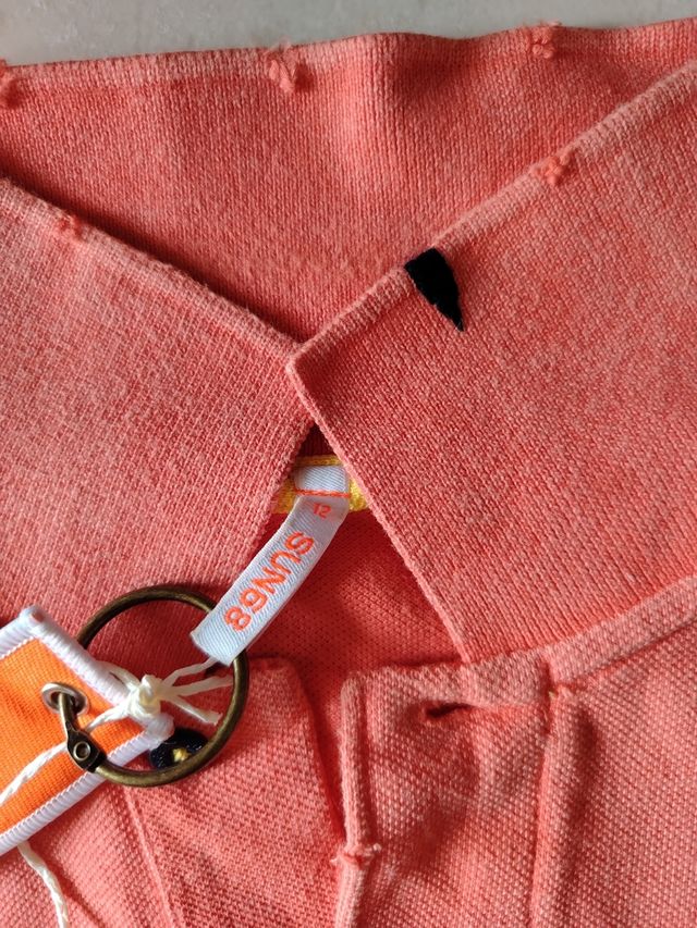 Polo Sun68 bambino arancione