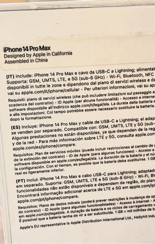 iPhone 14 Pro Max 128GB Violeta