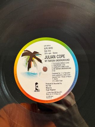 Julian Cope - My Nation Underground LP