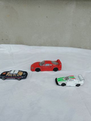 Bburago Ferrari F40 Lancia Stratos macchinine