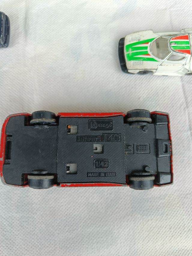 Bburago Ferrari F40 Lancia Stratos macchinine