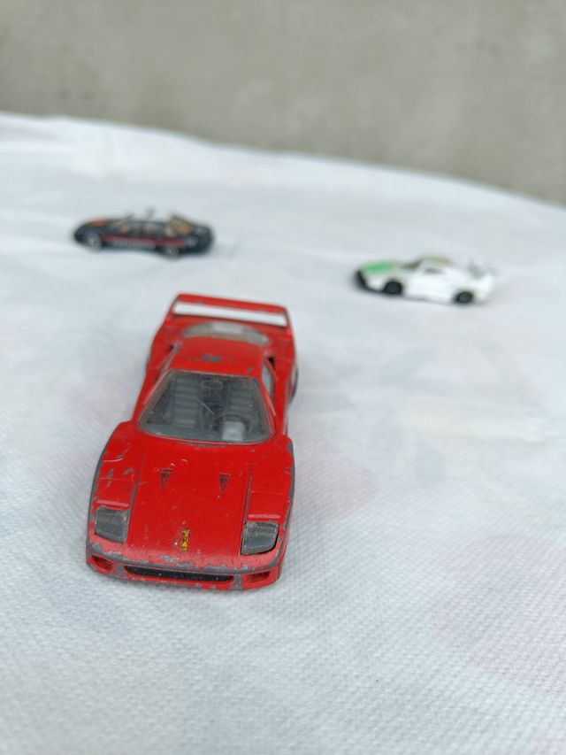Bburago Ferrari F40 Lancia Stratos macchinine