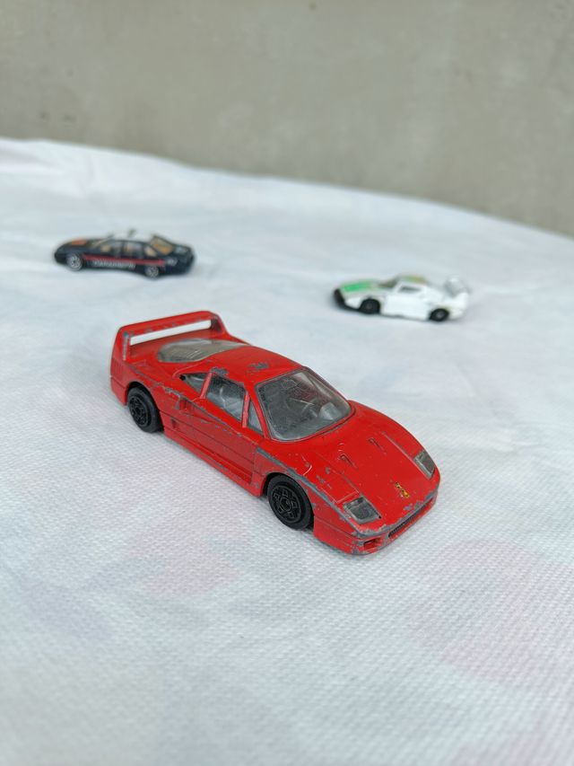 Bburago Ferrari F40 Lancia Stratos macchinine