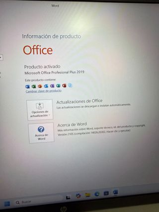 Portátil HP 650 G8 i7 SSD 512gb 16GB RAM W11