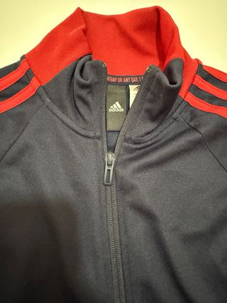 Sudadera Adidas Azul y Roja