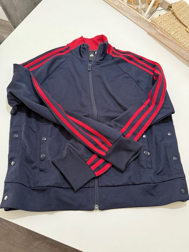 Sudadera Adidas Azul y Roja