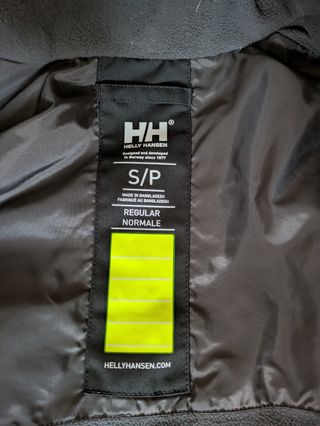 Chaqueta Helly Hansen Negra y Neón