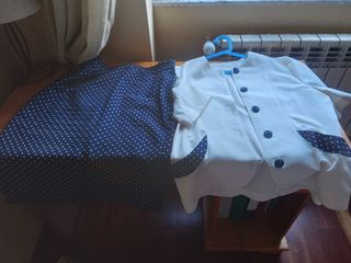 Traje de falda y chaqueta de señora