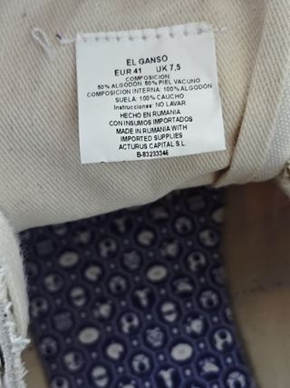 Zapatillas Ganso Super Mario Edición Limitada