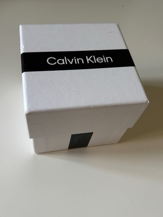 Reloj Calvin Klein Negro y Plateado