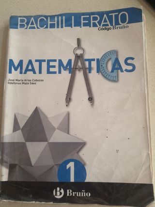 Código Bruño Matemáticas 1 Bachillerato