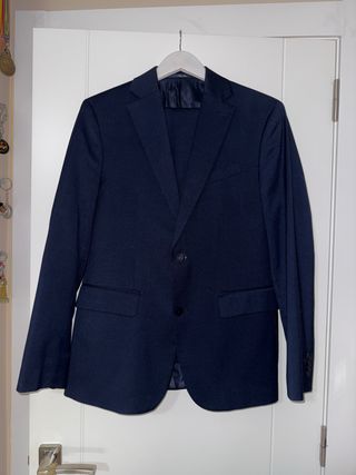 Traje Azul Marino Mango