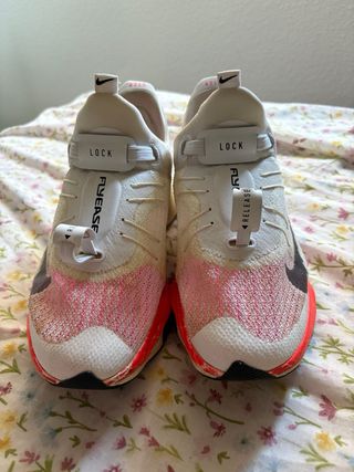 Nike Air Zoom Tempo Next% FlyEase Blanco Rosa