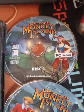 Escape from Monkey Island PC CD-ROM